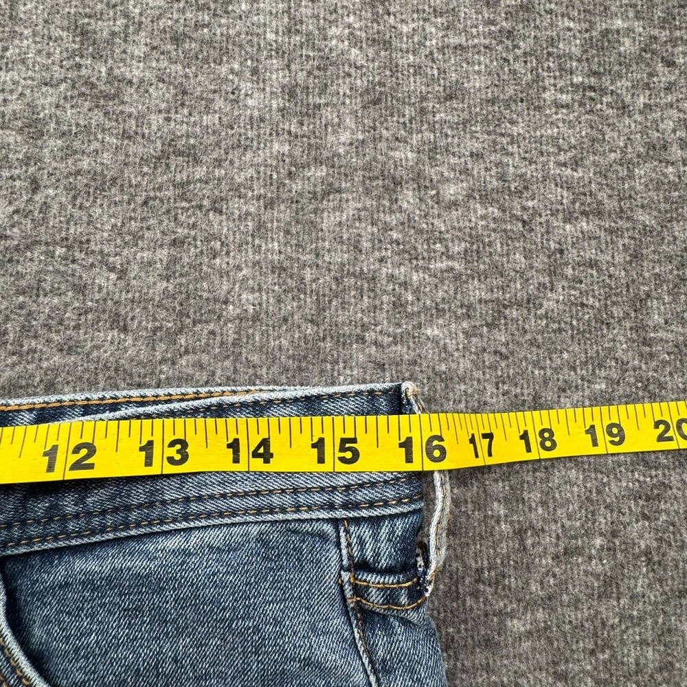 Anthropologie Pilcro Letterpress Slim Boyfriend Jeans Women 27 Fit 32x27 - Picture 3 of 16